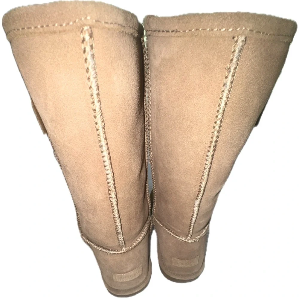 Bjorndal Zoe Brown Tall Classic Sheepskin lined Boots 6 M